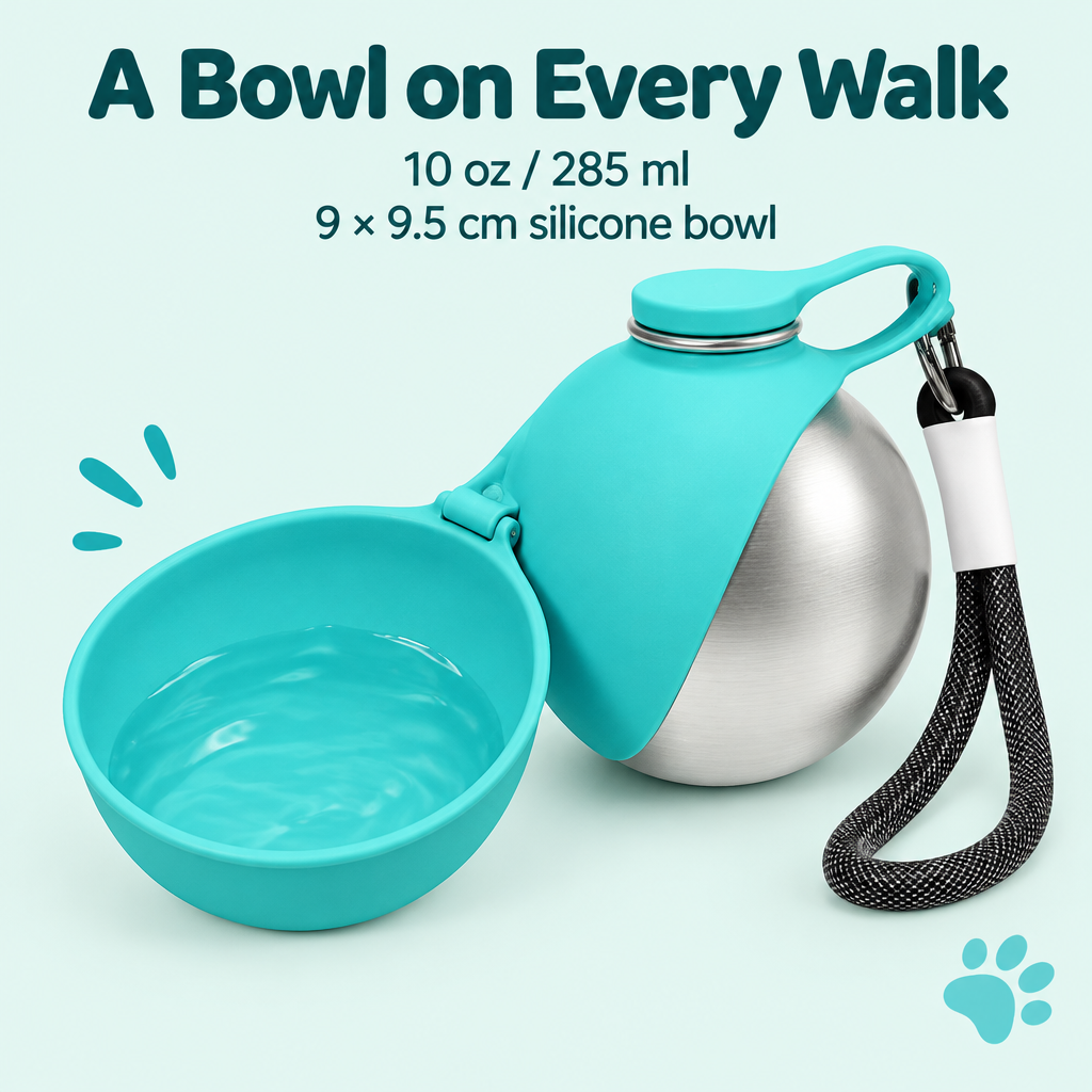 [Scale AI] benefits_list, Portable Pet Water Bottle, 10 oz